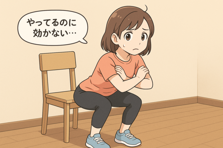 やってるのに効かないと感じている女性