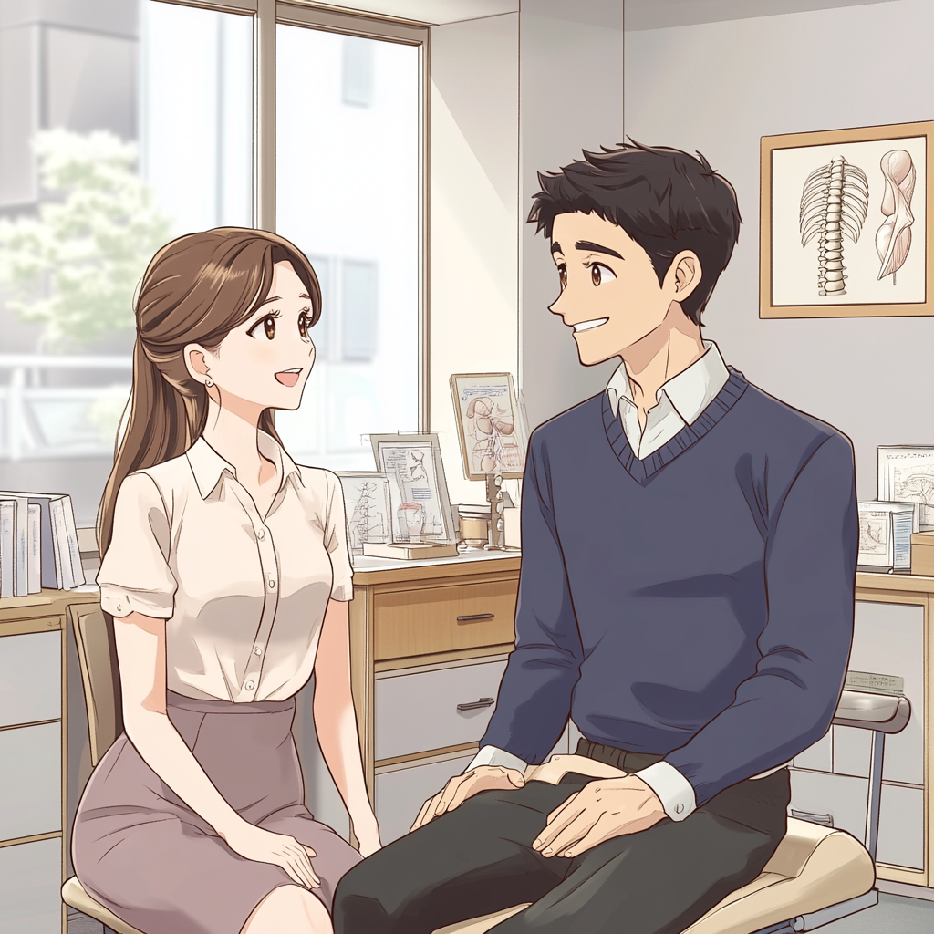 骨盤に対する悩みが解消して患者さんも喜んでいる