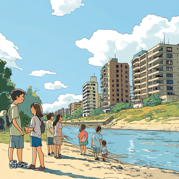 多摩川 災害から復興