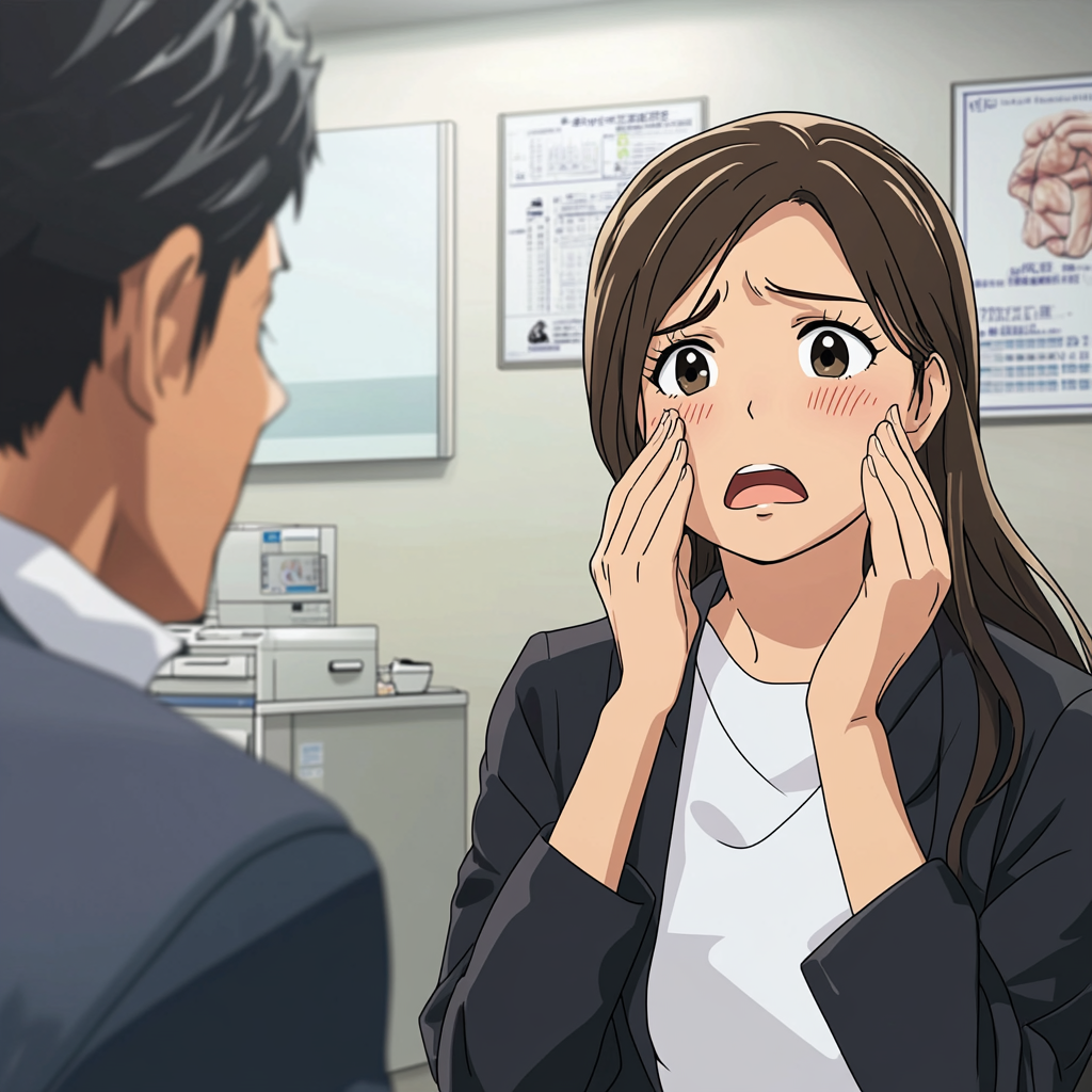 顎関節症で口が開かない女性 登戸のねもと整体&ストレッチスタジオにて