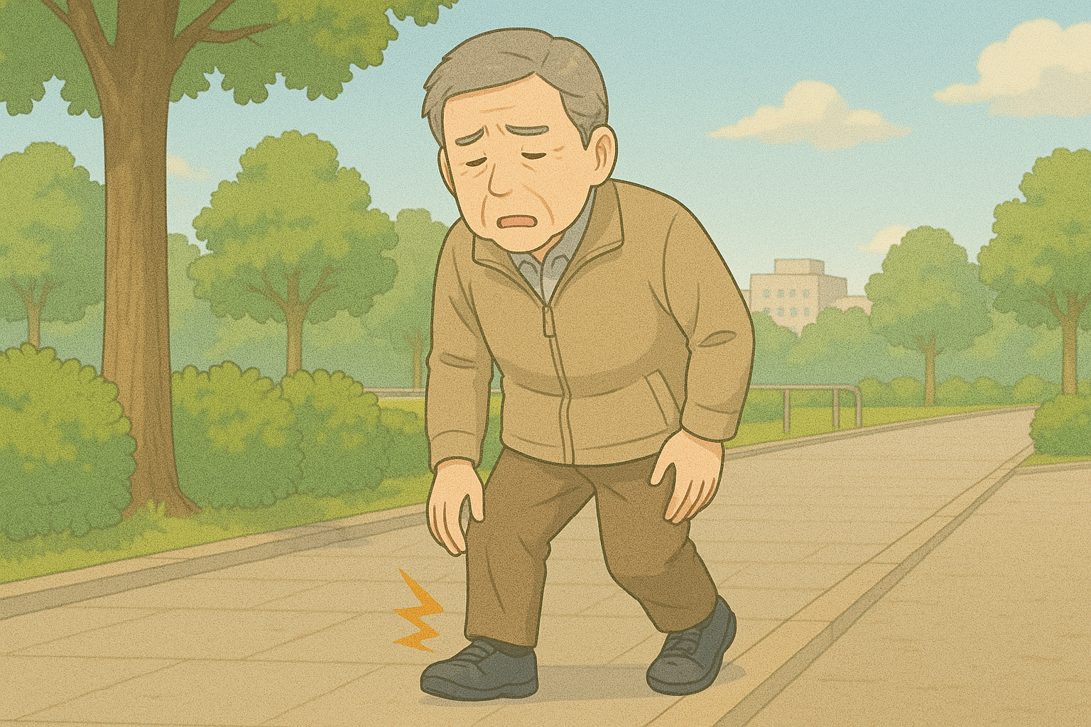 歩いていると足がしびれる！年齢のせいだけじゃない