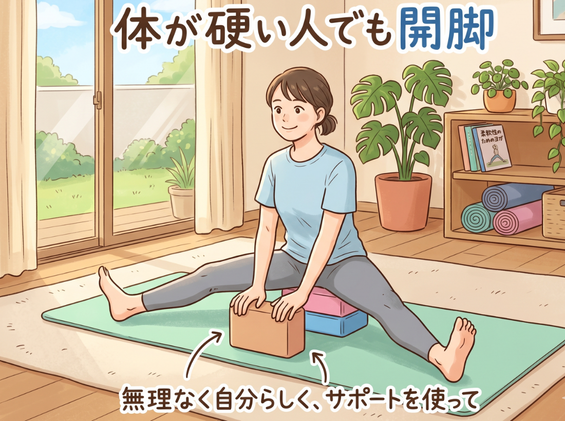 エニタイムフィットネス 体が硬い人でも開脚セミナー