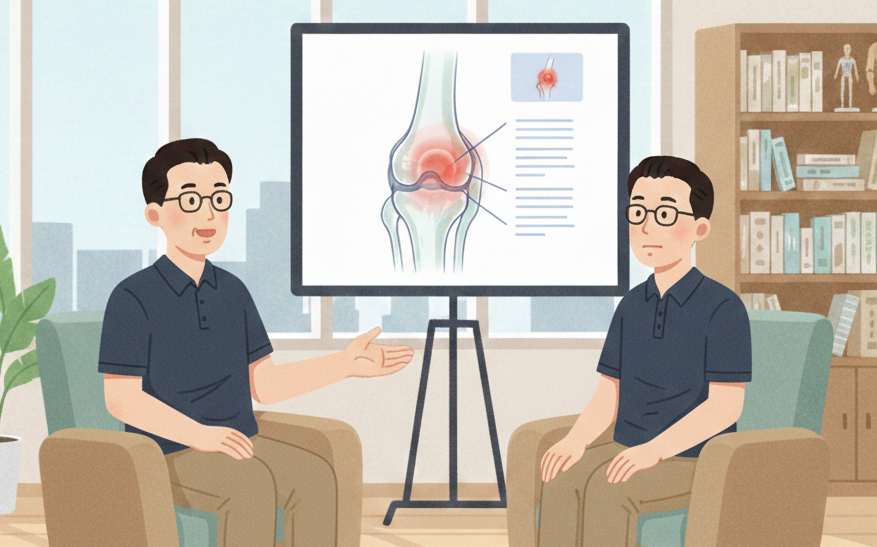 膝が痛い時の対処法 治療家講師の先生との対談