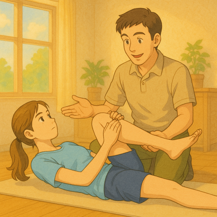 腰痛や姿勢の乱れは太腿の硬さ