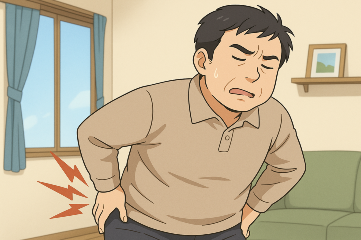 「その腰の違和感、よくあること」と感じる男性