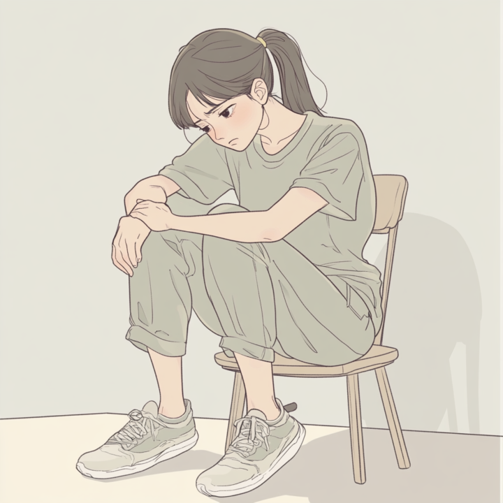 足のしびれが出て悩みがある女性