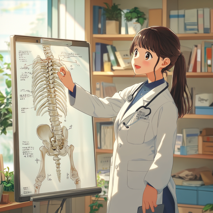 高度な仙腸関節の調整を説明している