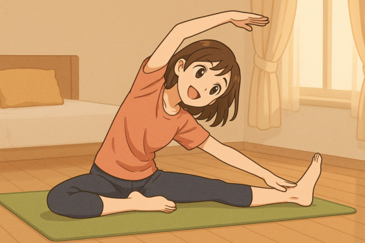 心も体も軽くなる!全身ストレッチで1日を快適に