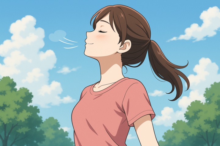 首が楽になると、呼吸も気持ちも変わる
