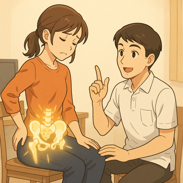 腰の不調は骨盤がカギ