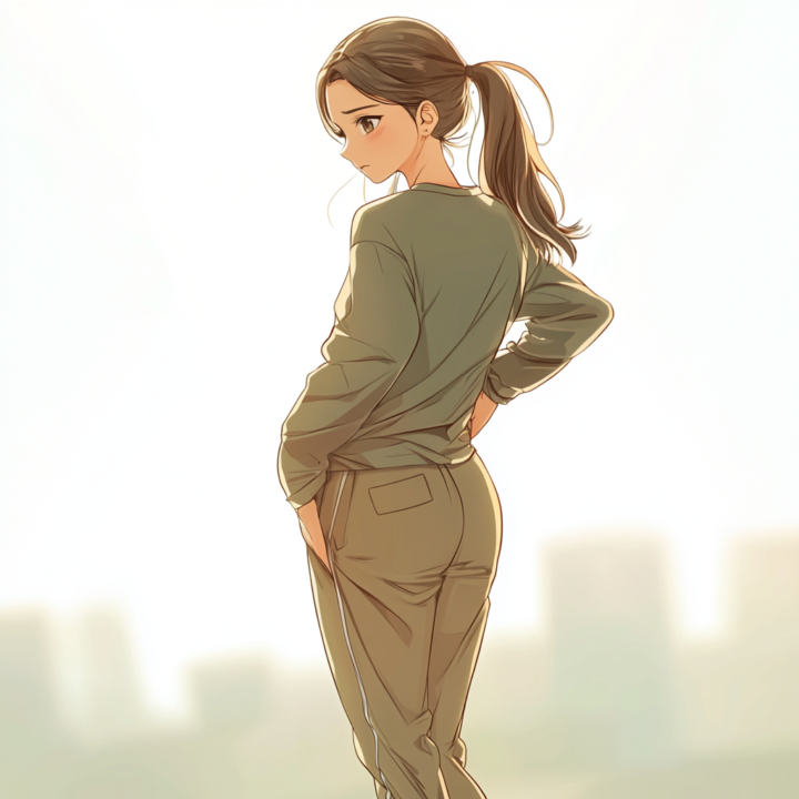 腰の痛みがひどくて悩む女性