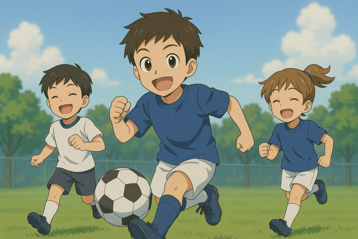 「やってよかった」と思える運動体験をしている子供