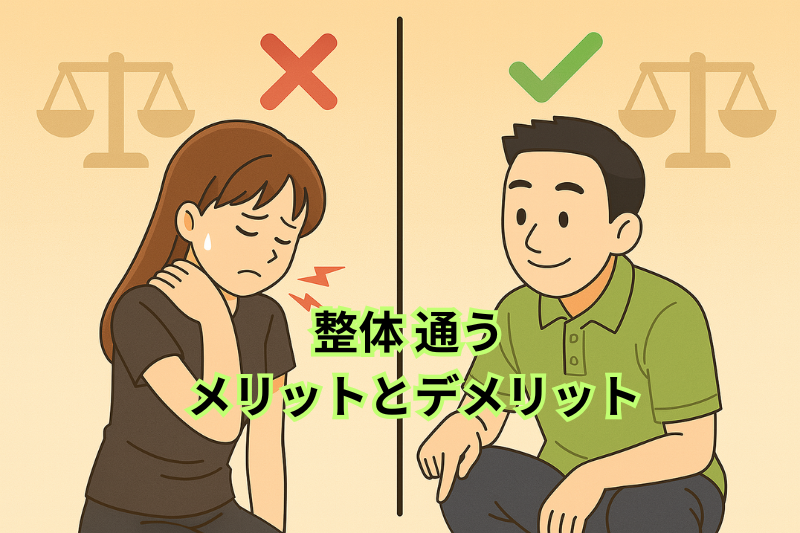 整体 通う メリットとデメリット