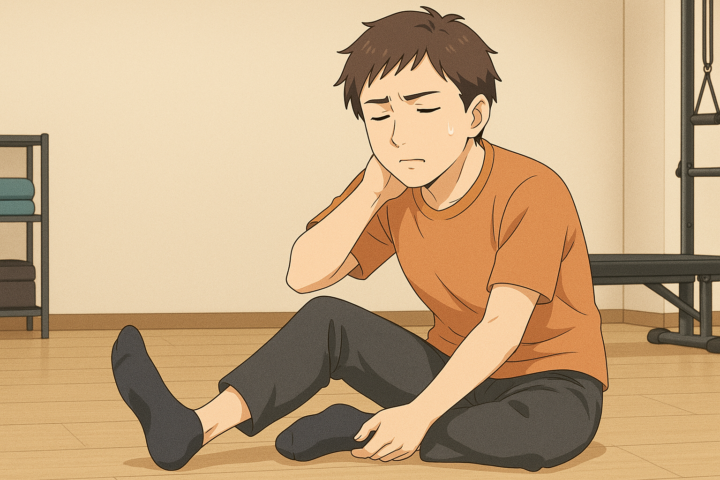 首以外に原因が足にあった