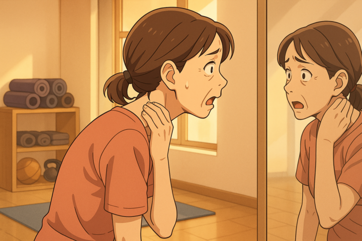 見落としていた動きの癖が首や肩を重くしていた