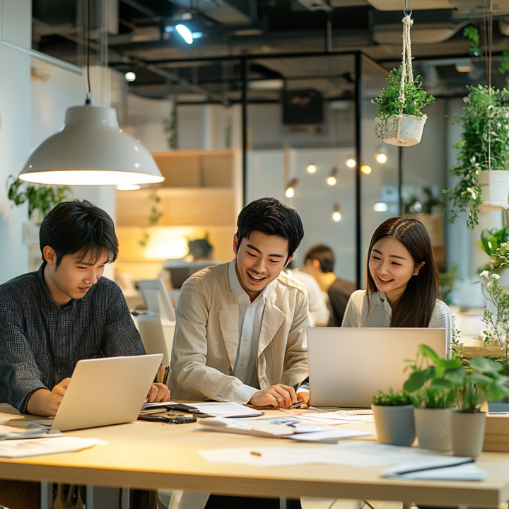 肩こりが良くなり、会社の雰囲気は良くなる会社