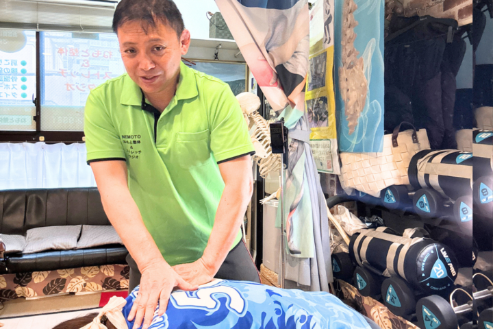 向ヶ丘遊園ねもと整体＆ストレッチスタジオ　五十肩の施術