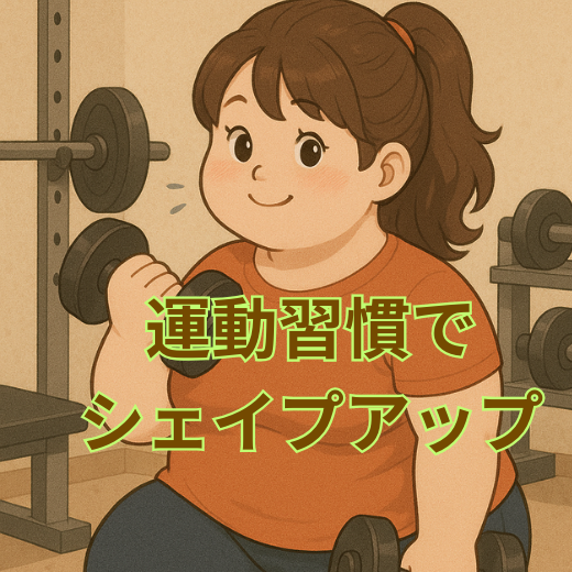 運動習慣でシェイプアップ