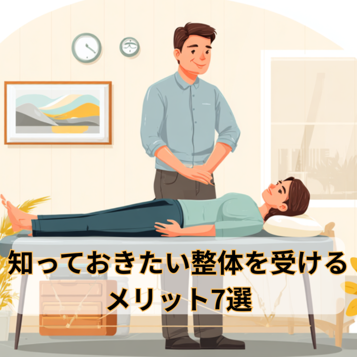知っておきたい整体を受けるメリット7選の画像