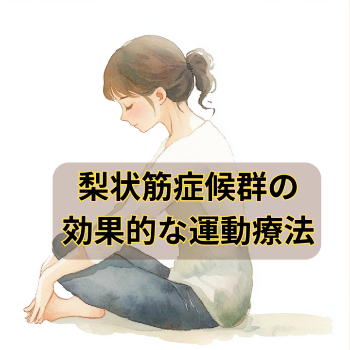 梨状筋症候群の効果的な運動療法の画像