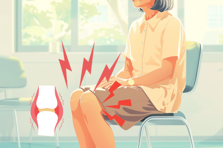 60代女性膝が痛い