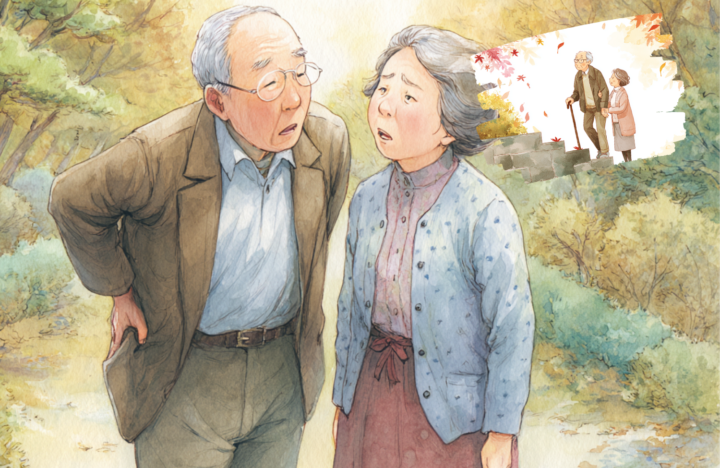 運動をしていない60代の男女