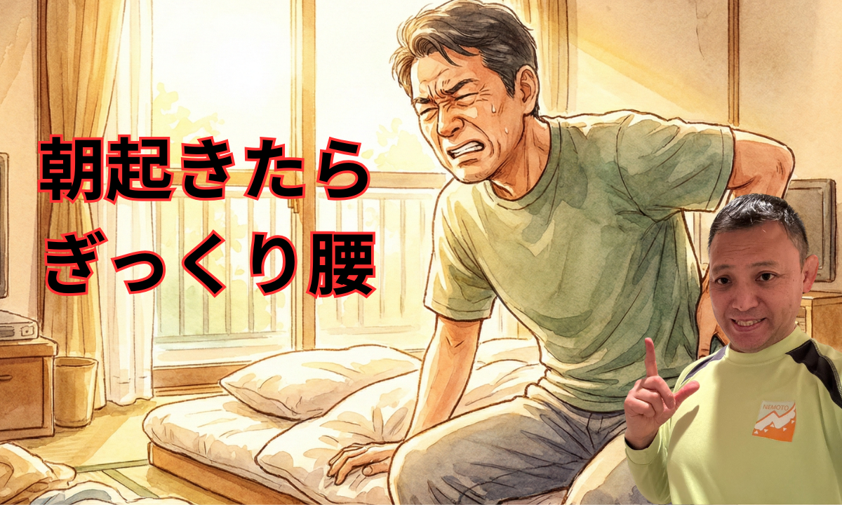 朝起きたらぎっくり腰