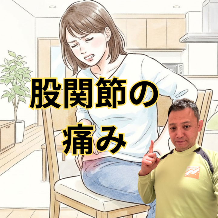 股関節の痛みの画像