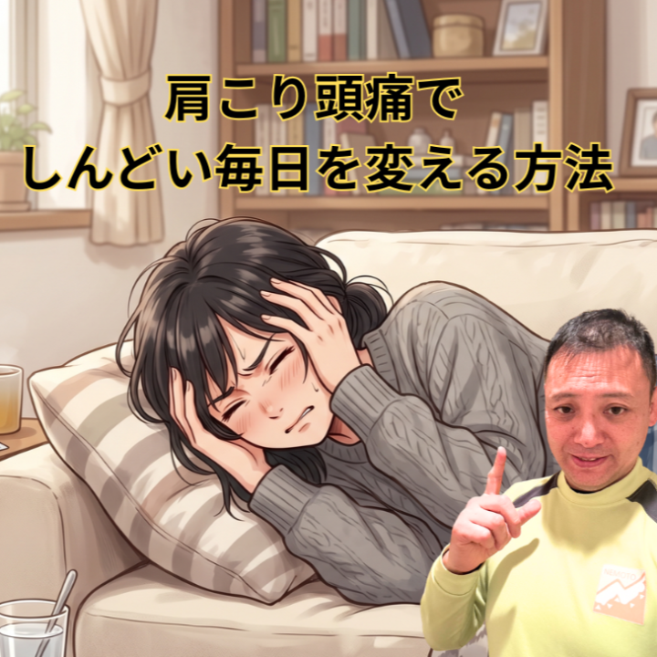 肩こり頭痛でしんどい毎日を変える方法の画像