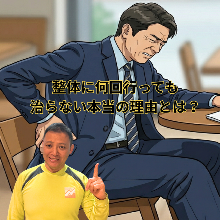 整体に何回行っても治らない本当の理由とは？の画像