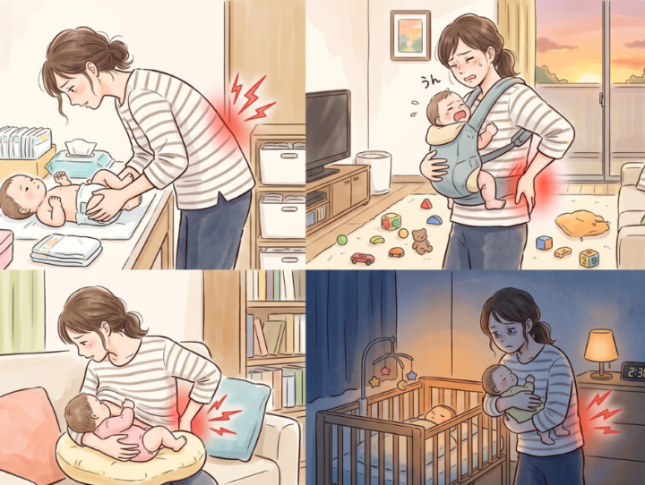 子育てしている女性