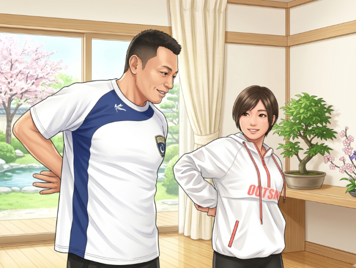 肩甲骨を動かすストレッチ