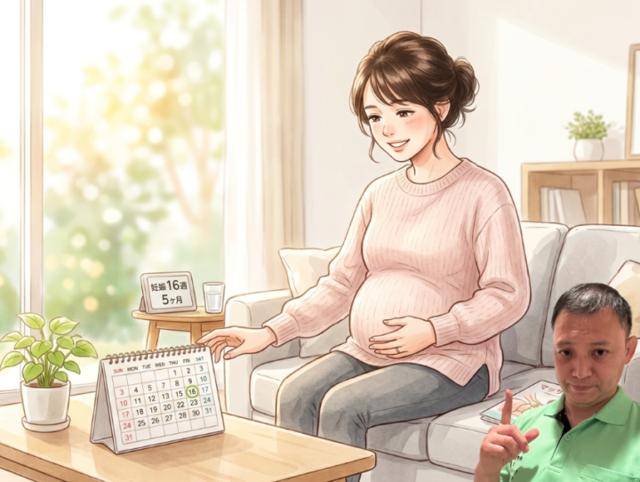 ソファーに座っている女性