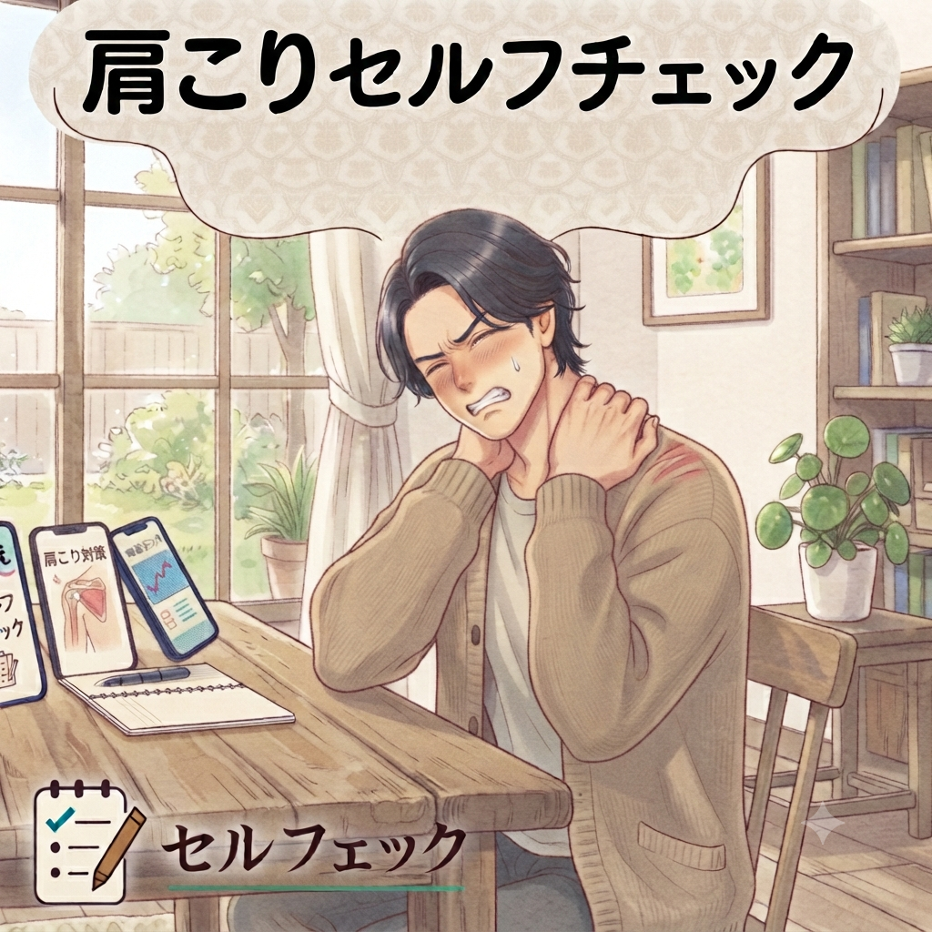 肩こりセルフチェック