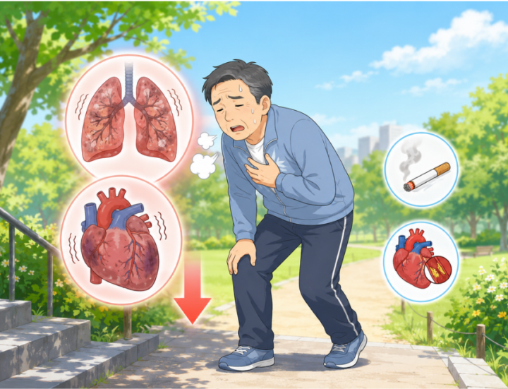 運動不足の男性