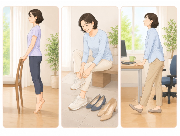 座っている女性