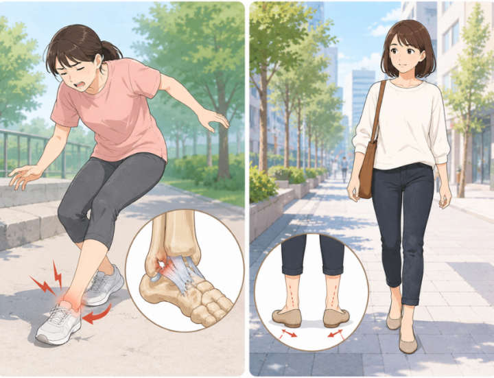 歩いている女性