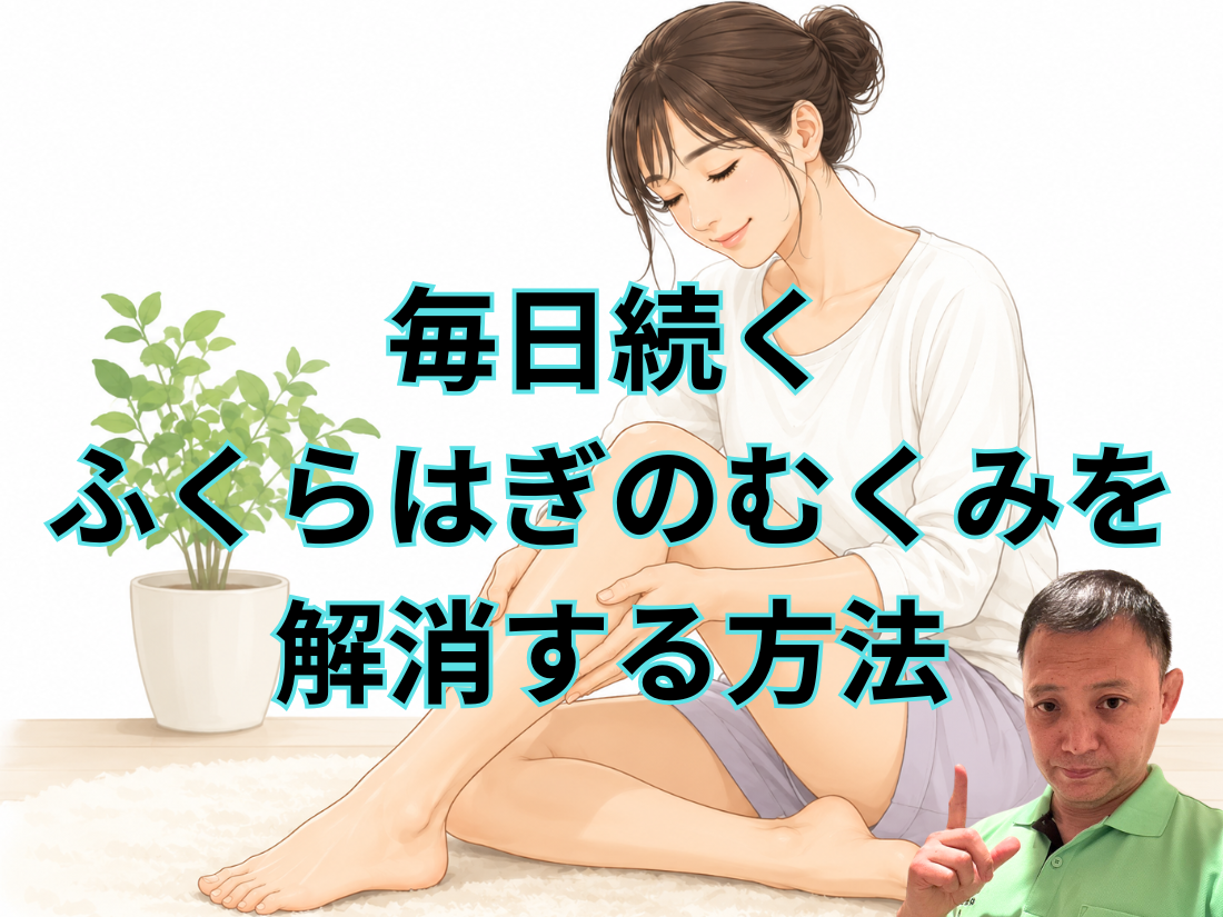 毎日続くふくらはぎのむくみを解消する方法