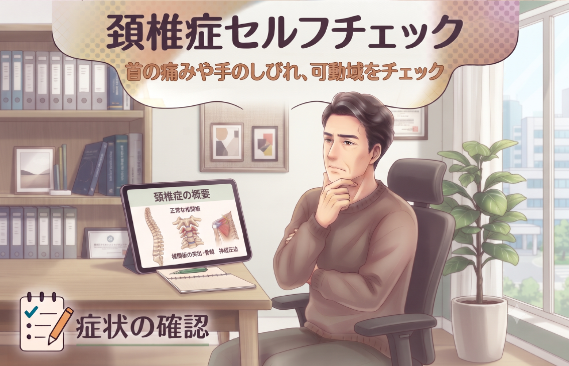 頚椎症セルフチェック