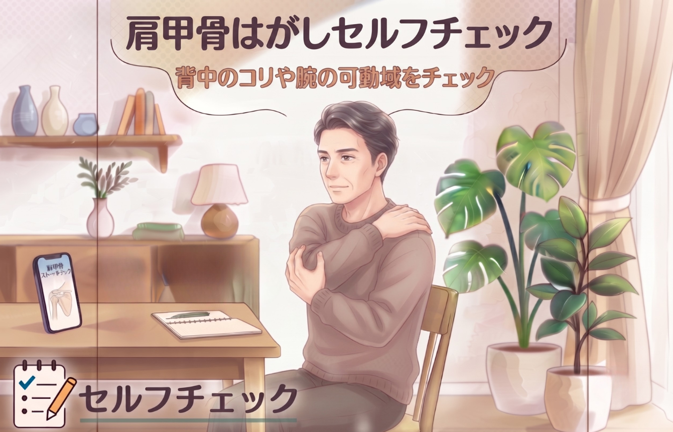 肩甲骨はがしセルフチェック