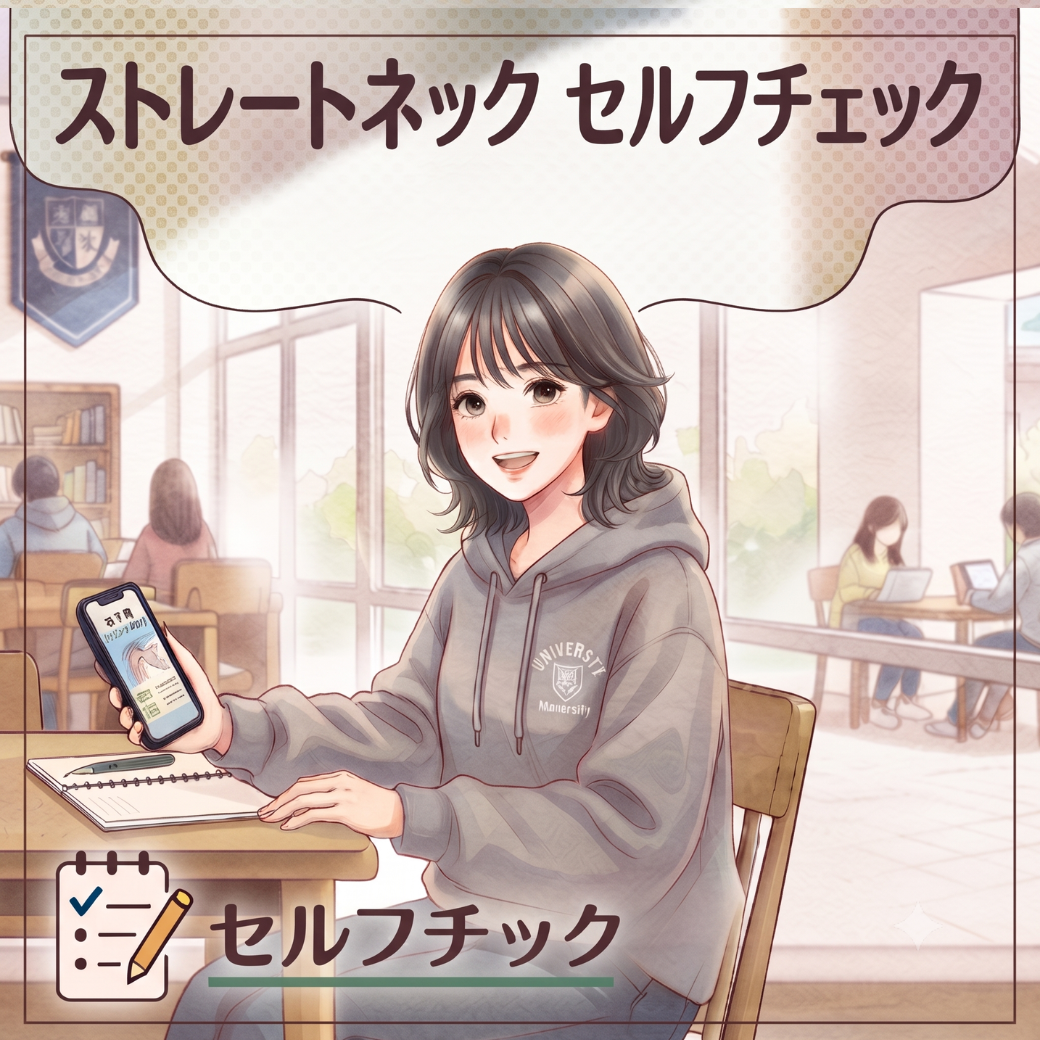 ストレートネックセルフチェック