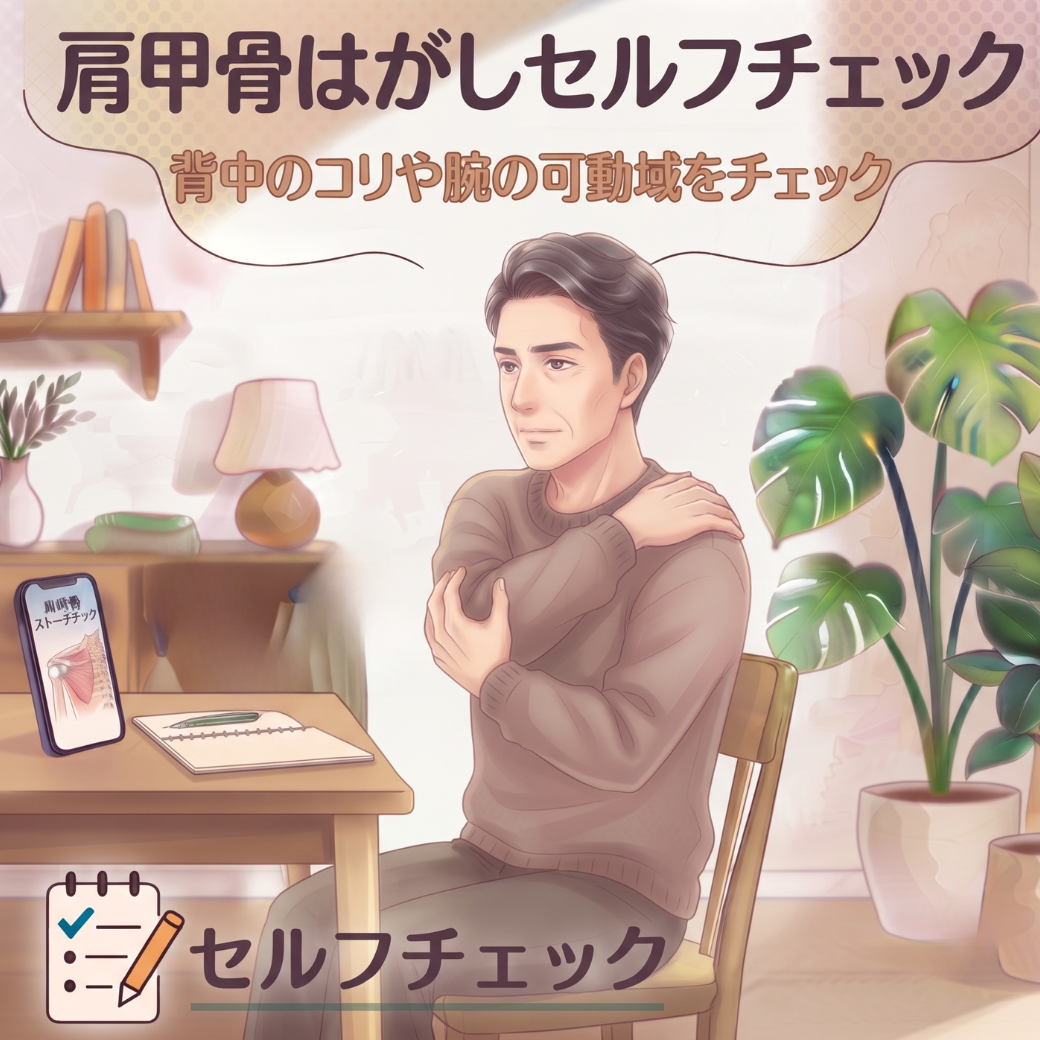 肩甲骨はがしセルフチェック