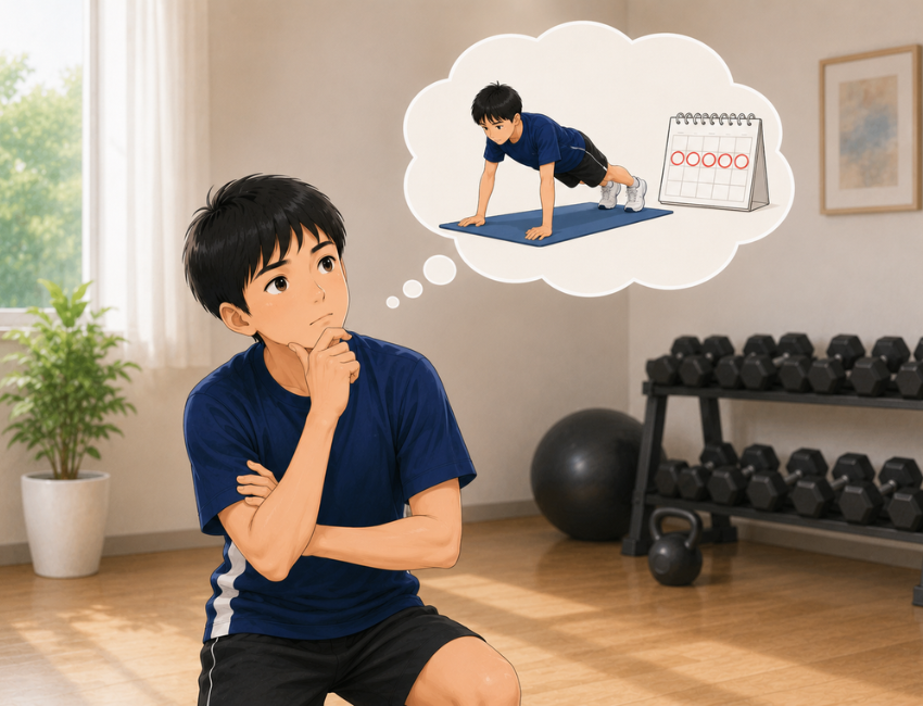 考えている男性