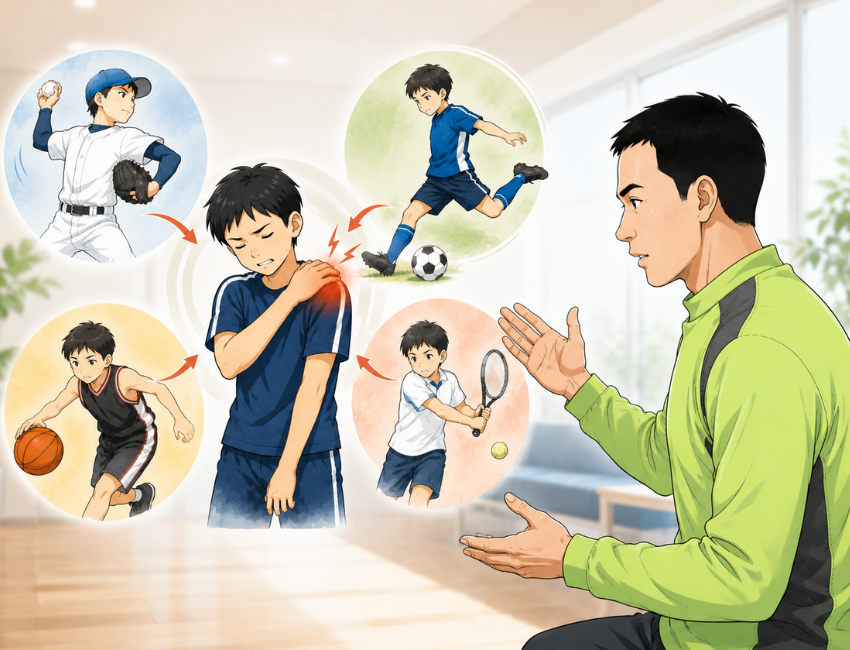 野球をしている男性