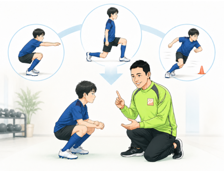 説明している男性