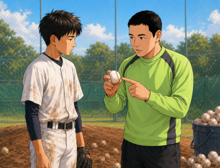 話を聞いている男性