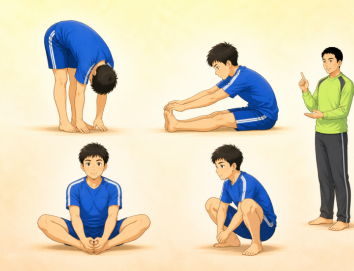 動作姿勢チェック