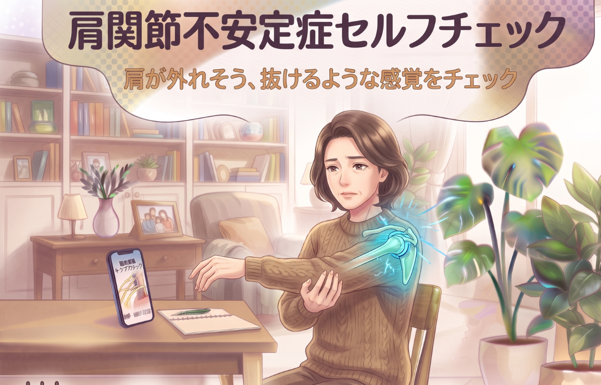 肩関節不安定症セルフチェック