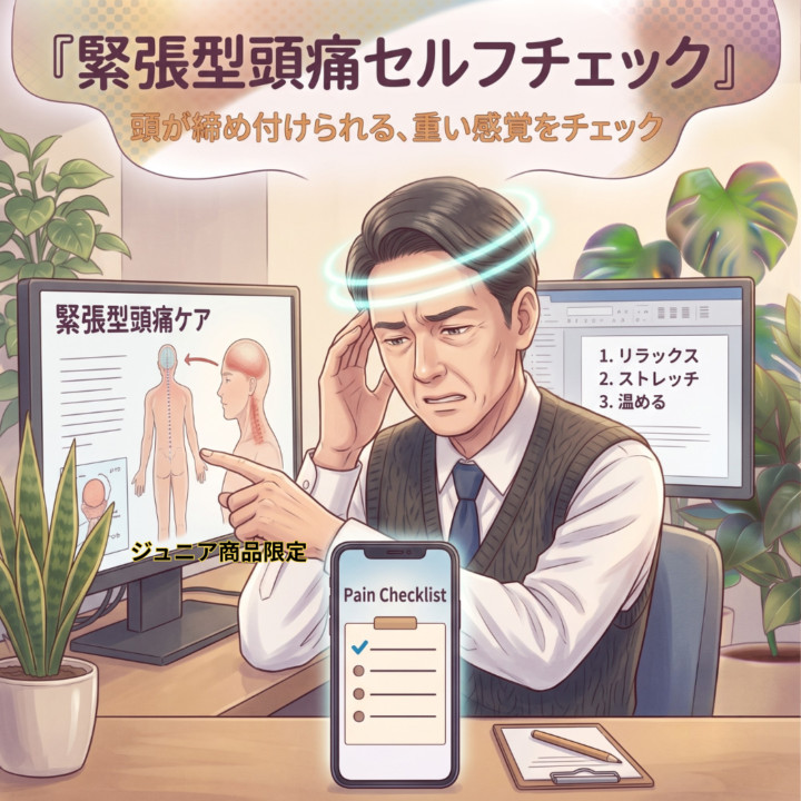 緊張型頭痛セルフチェックの画像