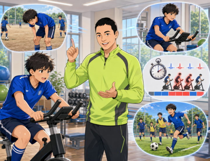 説明をしている男性